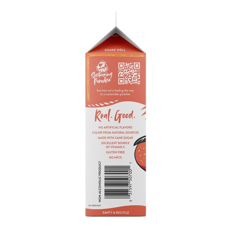 ISLAND OASIS FROZEN SMOOTHIE PEACH COCKTAIL BAR MIX