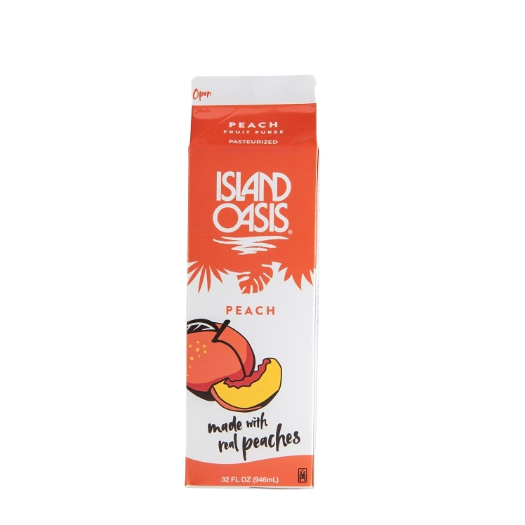 ISLAND OASIS FROZEN SMOOTHIE PEACH COCKTAIL BAR MIX