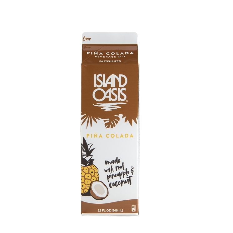 ISLAND OASIS PINA COLADA  FROZEN SMOOTHIE COCKTAIL