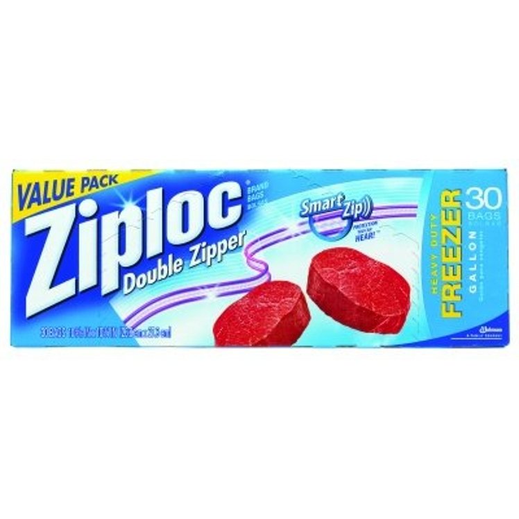 ZIPLOC FREEZER GALLON BAGS