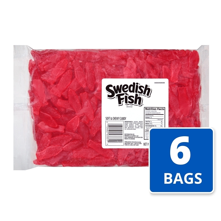 JARET INTERNATIONAL RED SWEDISH FISH