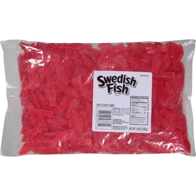 JARET INTERNATIONAL RED SWEDISH FISH