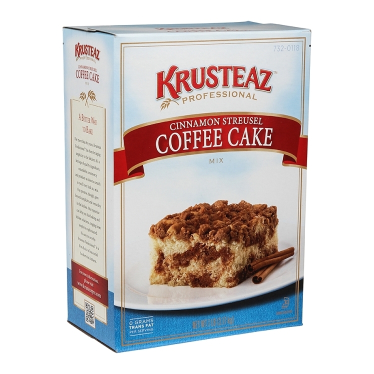 KRUSTEAZ CINNAMON STREUSEL CAKE MIX