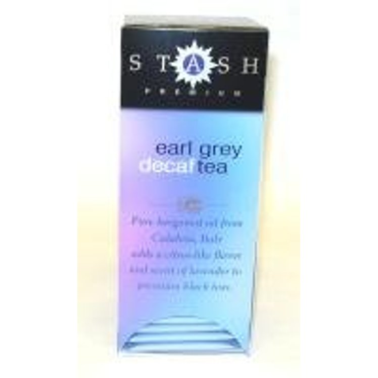 STASH TEA BAGS EARL GREY BLACK DECAF