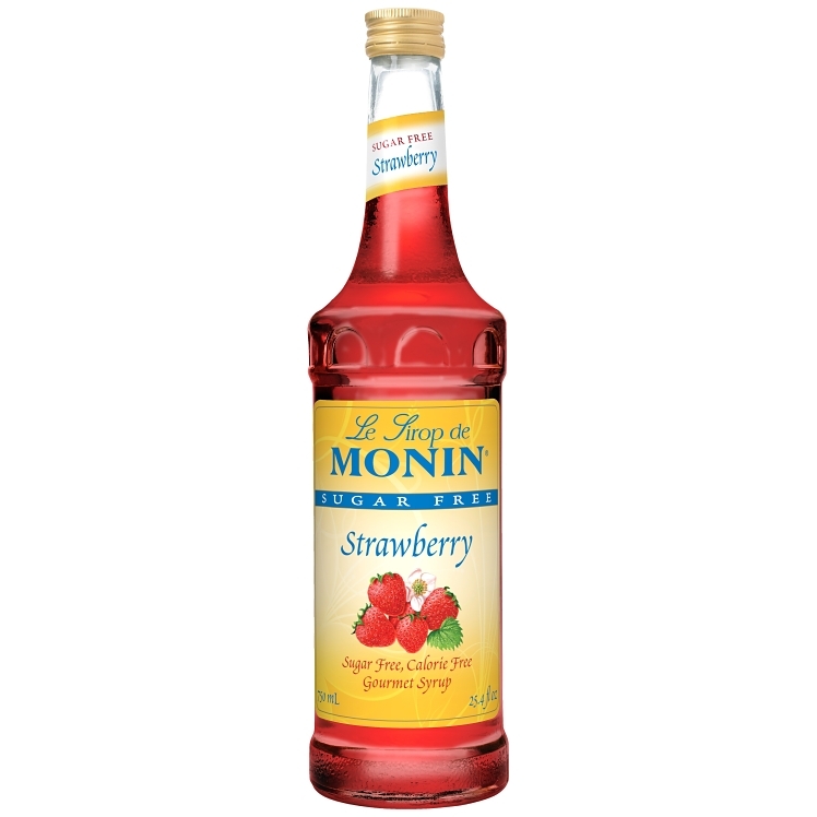 MONIN SUGAR FREE STRAWBERRY SYRUP