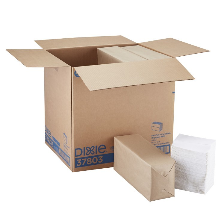 DIXIE COMMERCIAL NAPKIN DISPENSER FULL FOLD WHITE