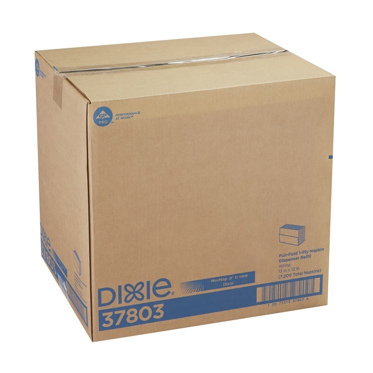 DIXIE COMMERCIAL NAPKIN DISPENSER FULL FOLD WHITE