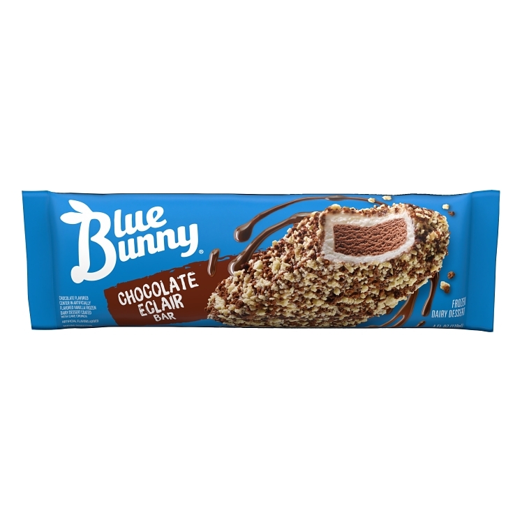 BLUE BUNNY FROZEN CHOCOLATE ECLAIR BAR