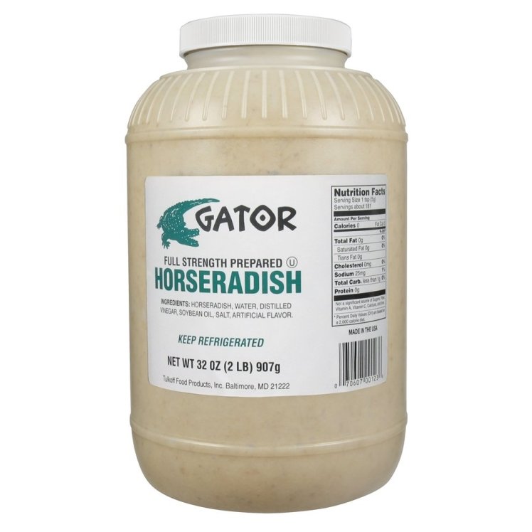 GATOR WHITE HORSERADISH PREPARED