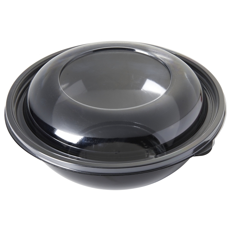 MONOGRAM 80 OZ CLEAR PET PLASTIC DOME BOWL LIDS