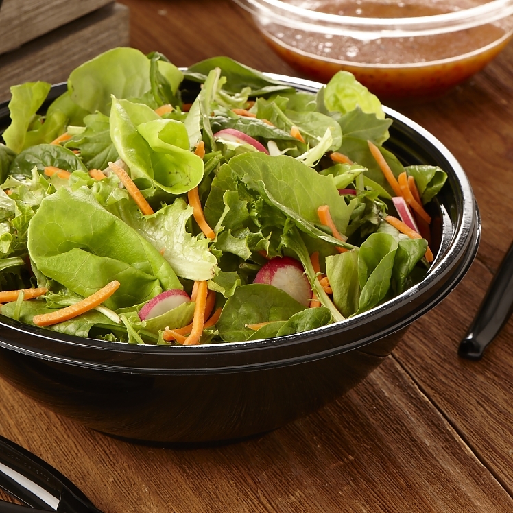 MONOGRAM BLACK PLASTIC BOWL 80 OUNCE