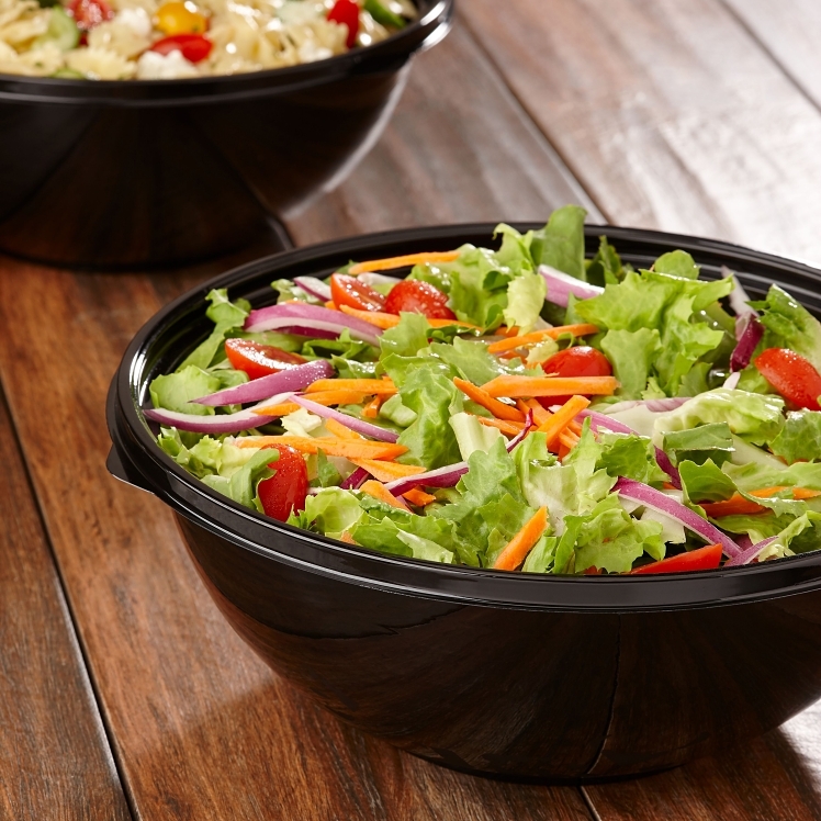 MONOGRAM 160 OZ BLACK PLASTIC BOWL