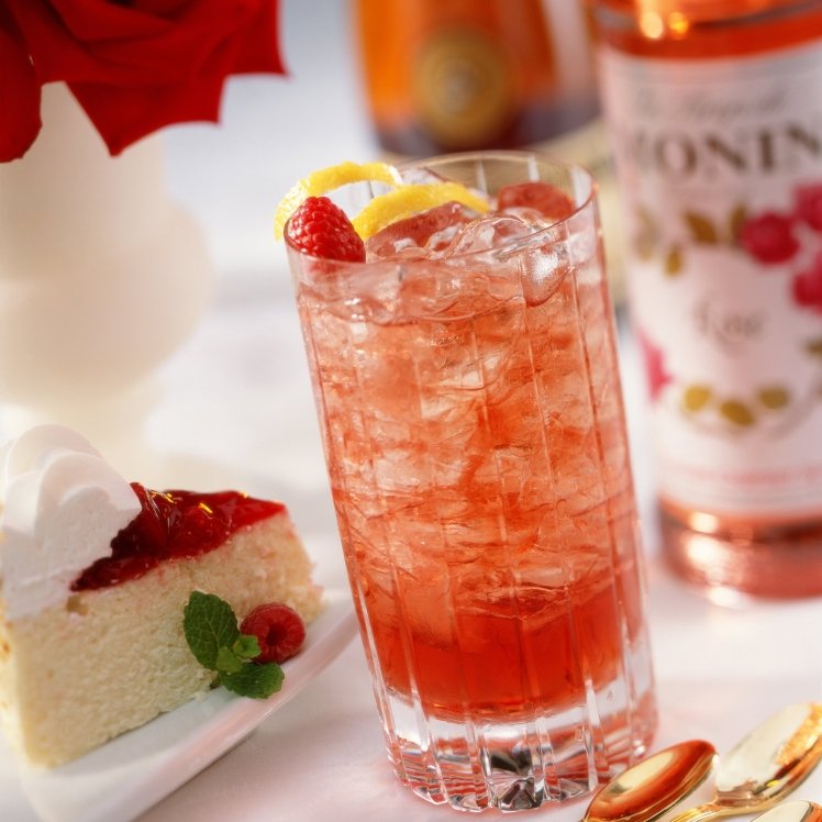 MONIN ROSE SYRUP