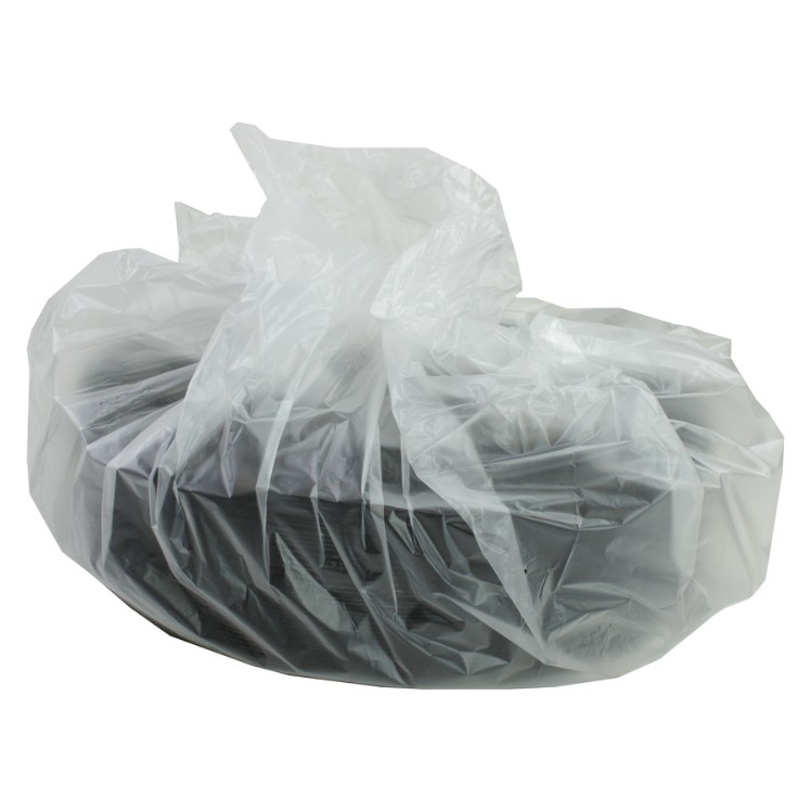 MONOGRAM TRAY, PET PLASTIC SERVING 12 BLACK