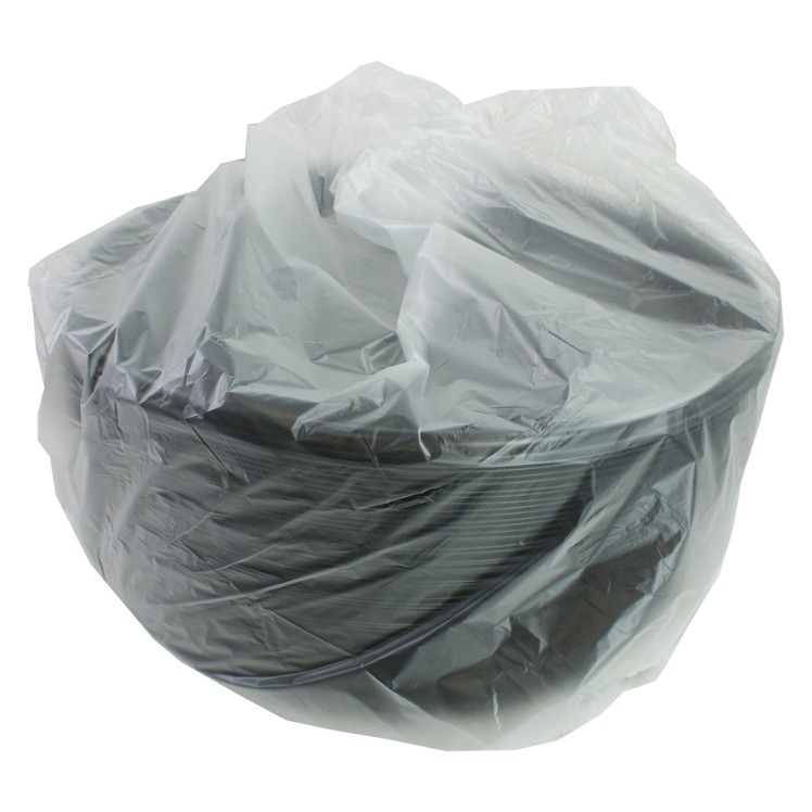 MONOGRAM TRAY PET PLASTIC SERVING 16 BLACK