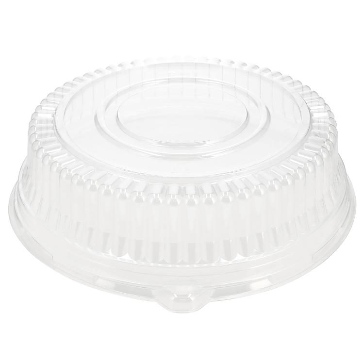 MONOGRAM TRANSLUCENT ROUND 12 HIGH DOME TRAY LID