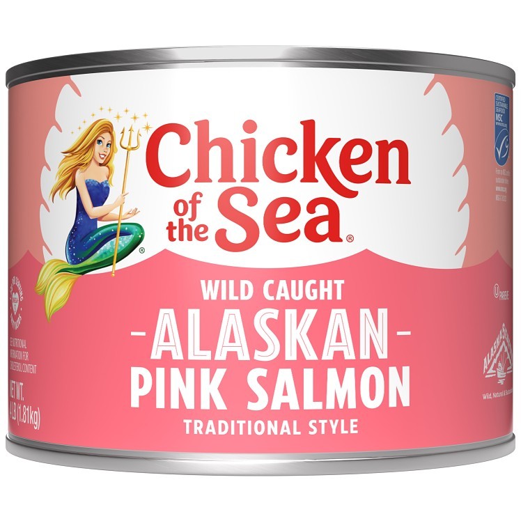 CHICKEN OF THE SEA INTERNATIONAL TRADITIONAL CANNED PINK SALMON
