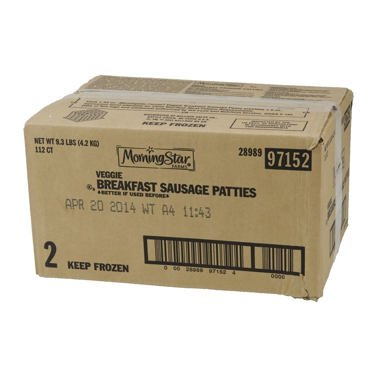 MORNINGSTAR FARMS MORNING STAR FARMS VEGGIE SAUSAGE PATTIES