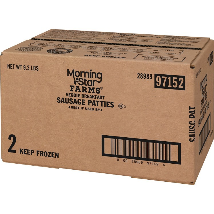 MORNINGSTAR FARMS MORNING STAR FARMS VEGGIE SAUSAGE PATTIES