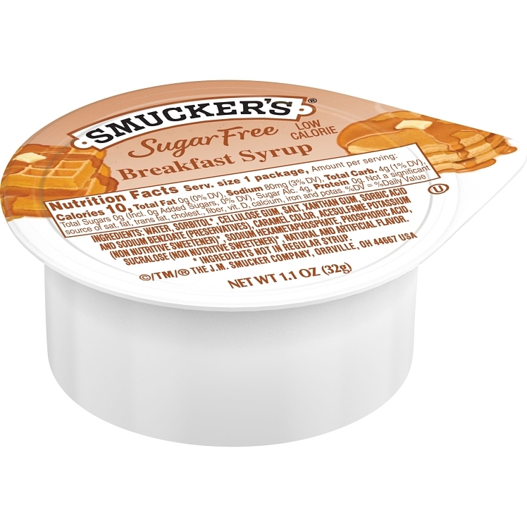 SMUCKER'S SUGAR FREE SYRUP CUPS