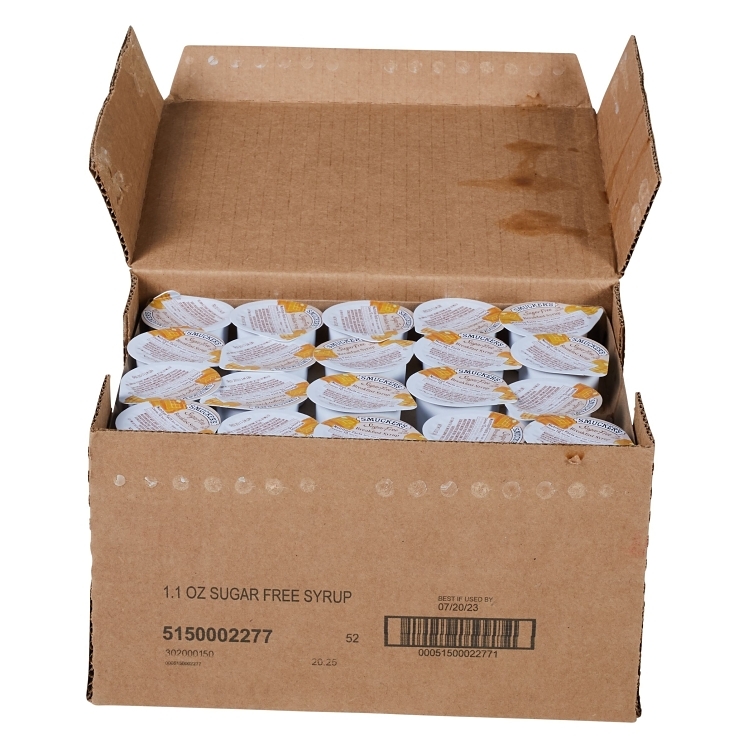 SMUCKER'S SUGAR FREE SYRUP CUPS