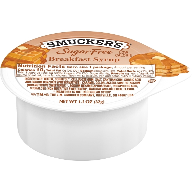 SMUCKER'S SUGAR FREE SYRUP CUPS