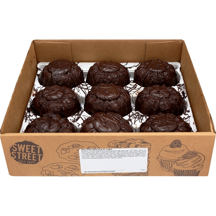 SWEET STREET DESSERTS MOLTEN CHOCOLATE CAKE