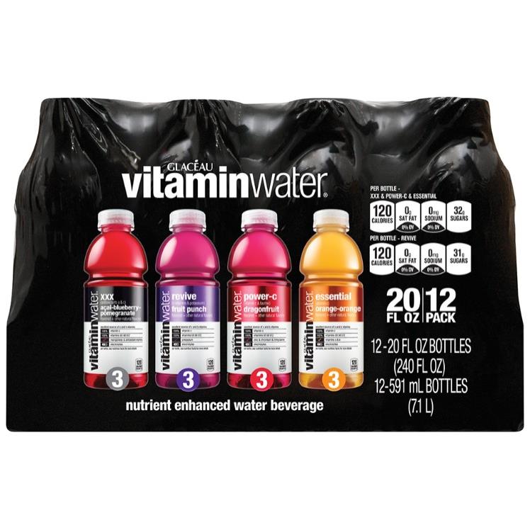 GLACEAU VITAMIN WATER VARIETY PACK