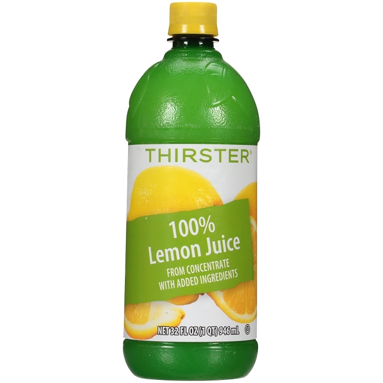 THIRSTER 100% LEMON JUICE