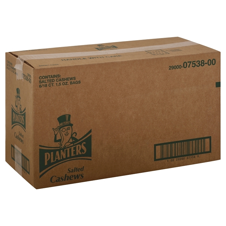 PLANTERS TUBE CASHEWS