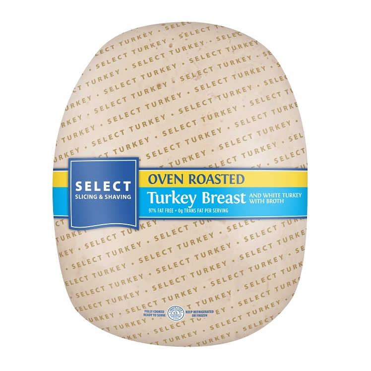 FOSTER FARMS OVEN ROASTED WHITE TURKEY BREAST