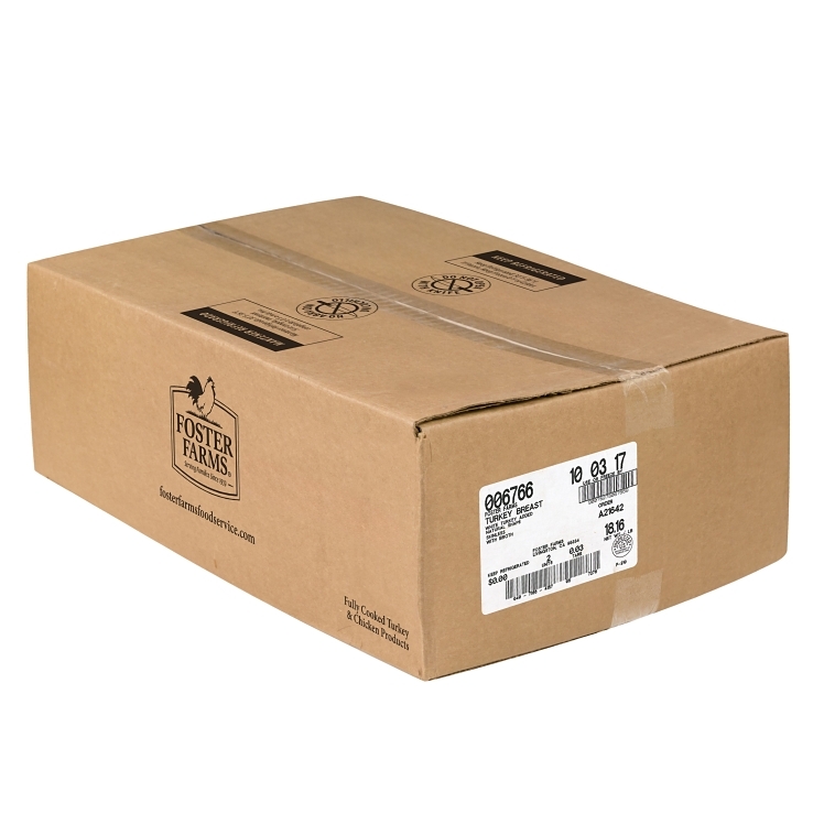 FOSTER FARMS OVEN ROASTED WHITE TURKEY BREAST