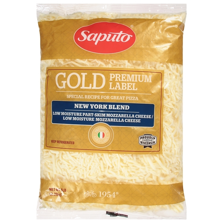 SAPUTO GOLD NY WM/PS MOZZARELLA CHEESE BLEND SHREDDED