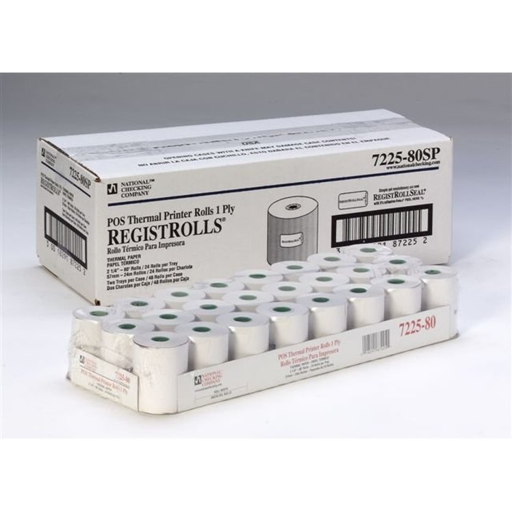 NCCO REGISTER ROLL 722580SP THERMAL 2.25IN X 80FT