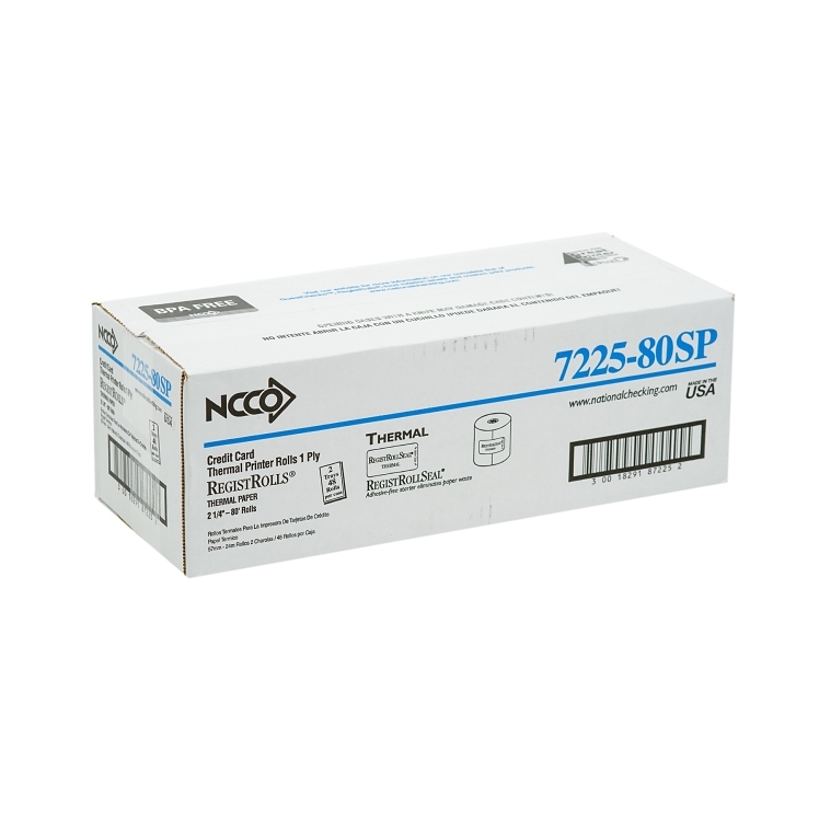 NCCO REGISTER ROLL 722580SP THERMAL 2.25IN X 80FT
