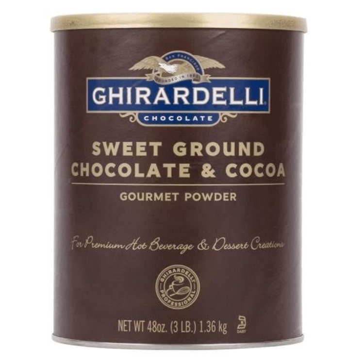 GHIRARDELLI SWEET GROUND CHOCOLATE POWDER