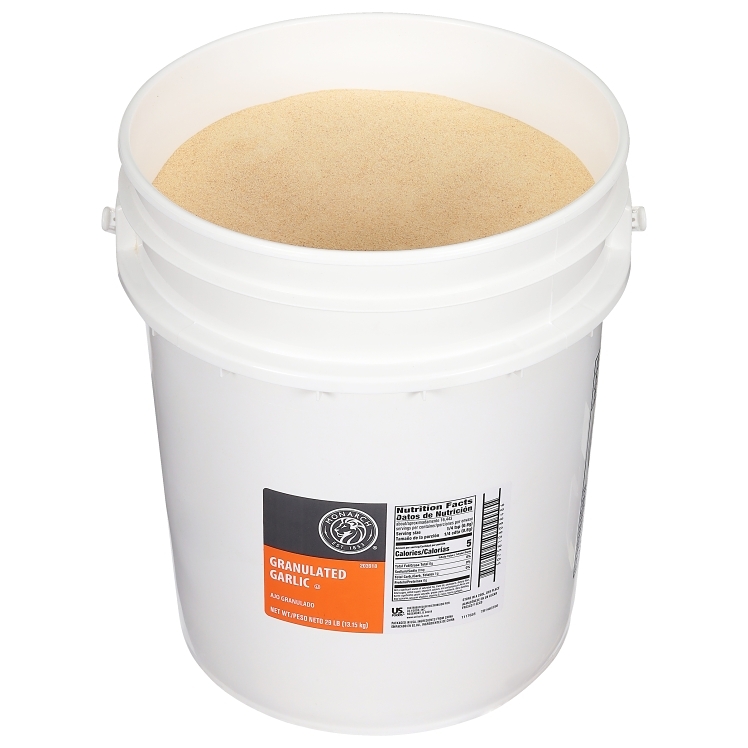 MONARCH SPICE GARLIC GRANULATED PLASTIC JUG SHELF