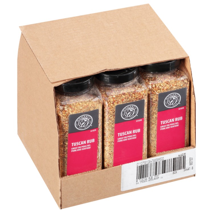 MONARCH TUSCAN RUB SEASONING PLASTIC SHAKER