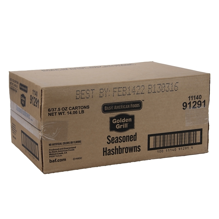 BASIC AMERICAN FOODS POTATO HASHBROWN SHREDDED SEASONED DEHYDRATED