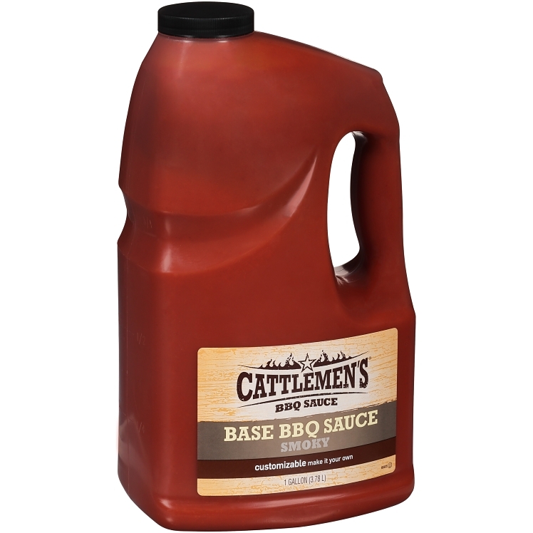 CATTLEMEN'S SMOKY TEXAS BBQ SAUCE PLASTIC JUG SHELF STABLE