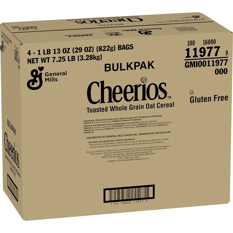 GENERAL MILLS CHEERIOS BULK CEREAL