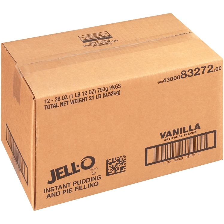 JELL-O VANILLA PUDDING & PIE FILLING MIX INSTANT