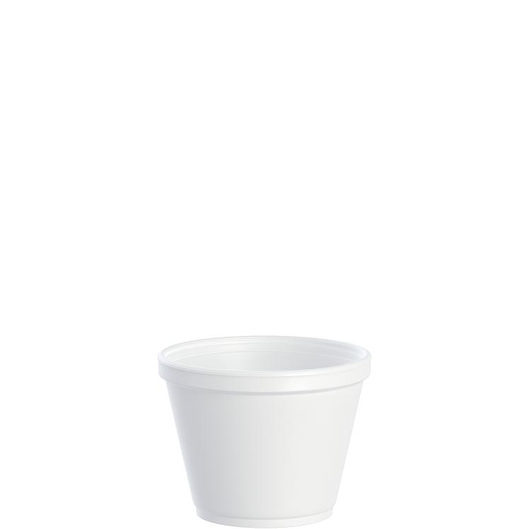 DART DART SQUAT FOAM FOOD CONTAINER 12 OZ
