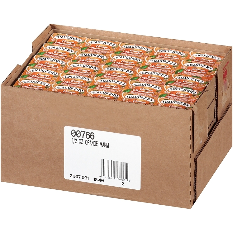 SMUCKER'S MARMALADE ORANGE SINGLE SERVE CUP SHELF