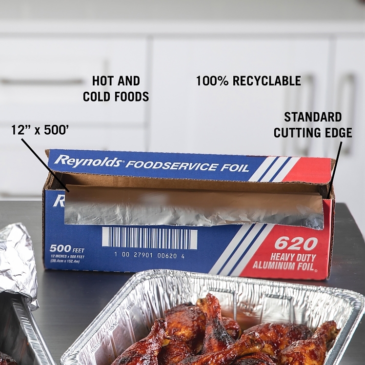 REYNOLDS HEAVY ALUMINUM FOIL 12 INCH X 500 FEET