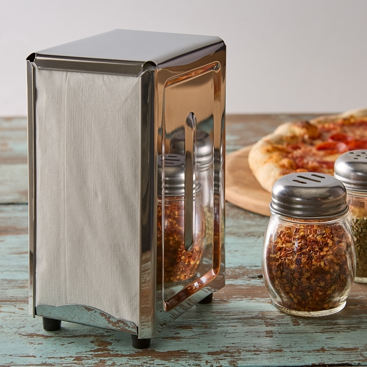 NAPKIN, DISPR MINI FLD WHT