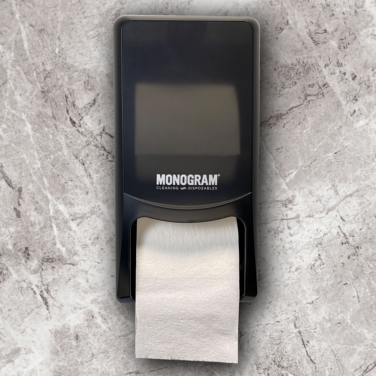 MONOGRAM TOLIET TISSUE ROLLS  2 PLY 4IN X 167FT