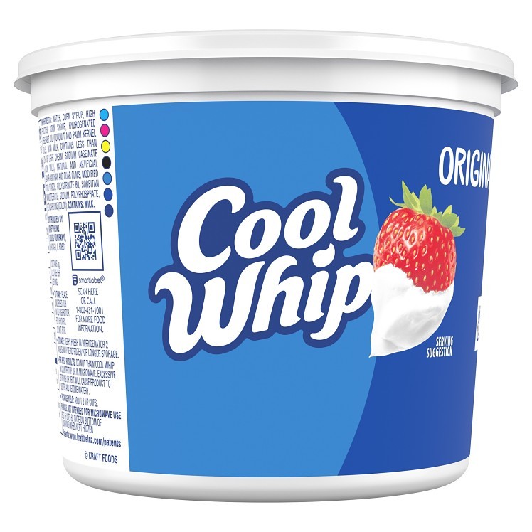 COOL WHIP WHIPPED TUB FROZEN