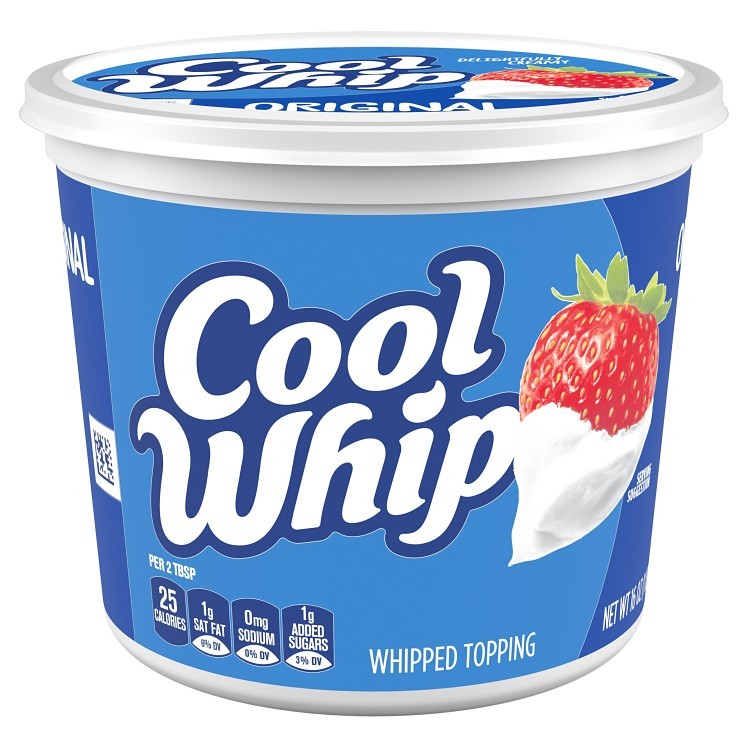 COOL WHIP WHIPPED NON-DAIRY TUB FROZEN
