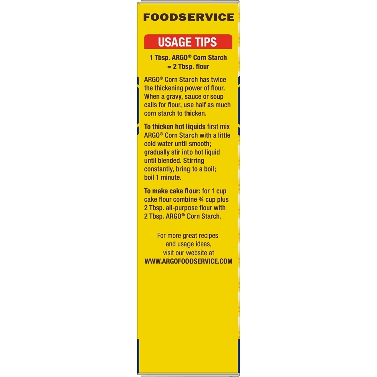 Argo Corn Starch Box